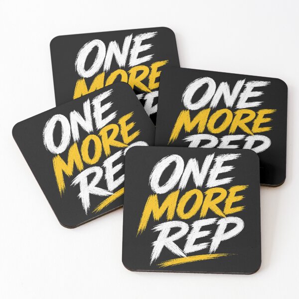 Item preview, One More Rep Gym Motivation Design | Fitness Typography designed and sold by the-dovlat.