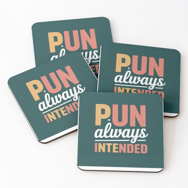 Item preview, Pun Always Intended designed and sold by JocartyGifts.