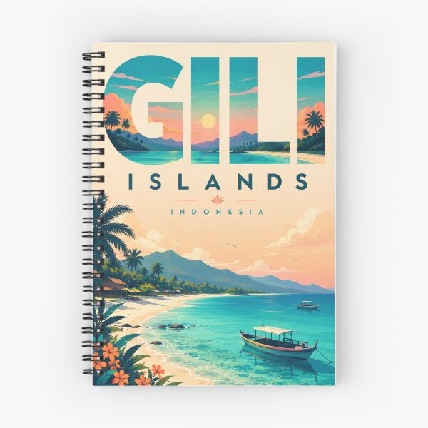 Item preview, Gili Islands Lombok Indonesia Tropical Coastline Archipelago designed and sold by Aryabek.