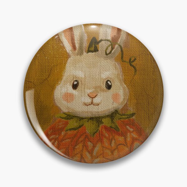 Item preview, Pumpkin Sweater Bunny designed and sold by LafinaArt.