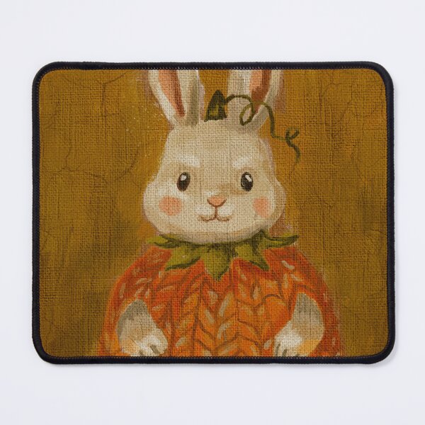 Item preview, Pumpkin Sweater Bunny designed and sold by LafinaArt.