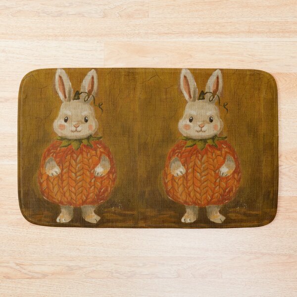Item preview, Pumpkin Sweater Bunny designed and sold by LafinaArt.