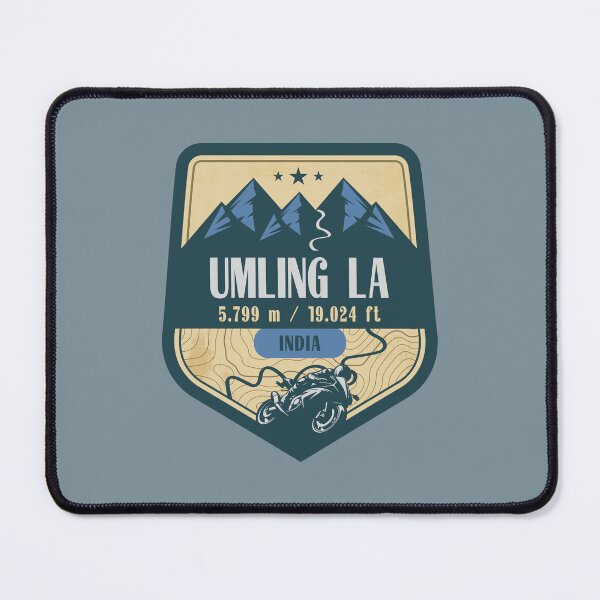 Item preview, Umling La Himalaya India Biker Badge designed and sold by CynthiaGraphics.