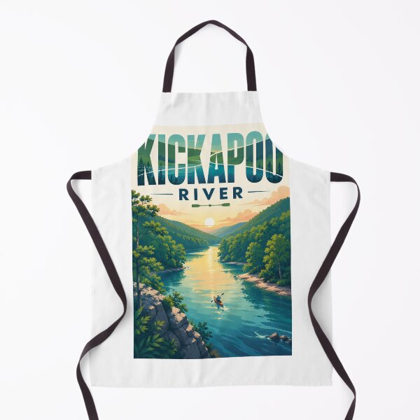 Item preview, Kickapoo River Driftless Area Wisconsin Valley Waterway designed and sold by Aryabek.