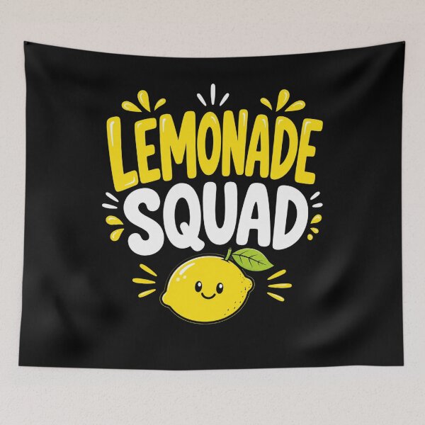 Item preview, Lemonade Squad Cute Summer Lemon Team Matching designed and sold by THREE LITTLE BEANS.