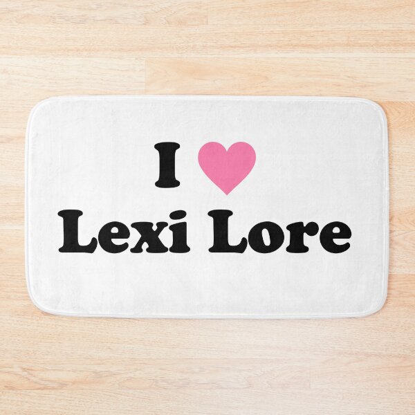 Item preview, I love Lexi Lore designed and sold by mumsilp.