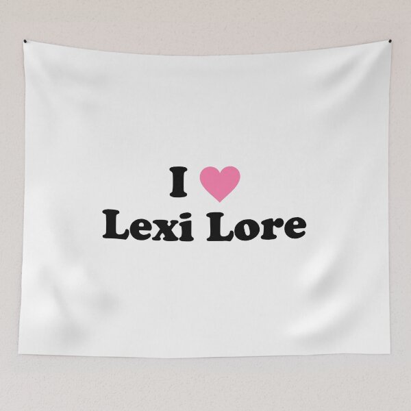 Item preview, I love Lexi Lore designed and sold by mumsilp.