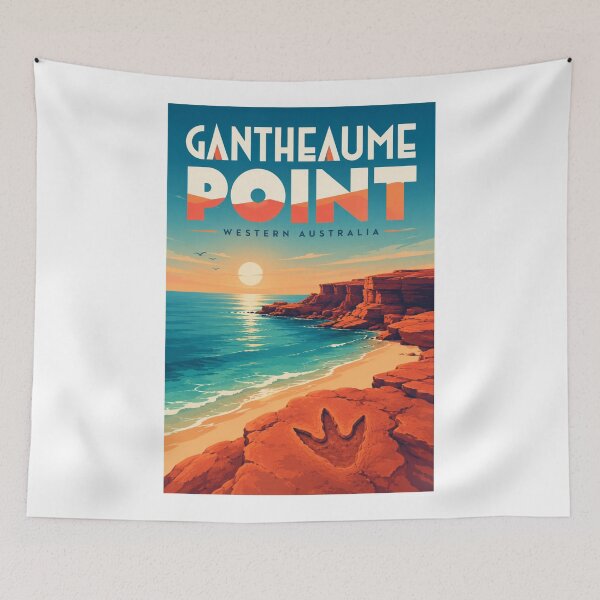 Item preview, Gantheaume Point Broome Western Australia Dinosaur Coast designed and sold by Aryabek.