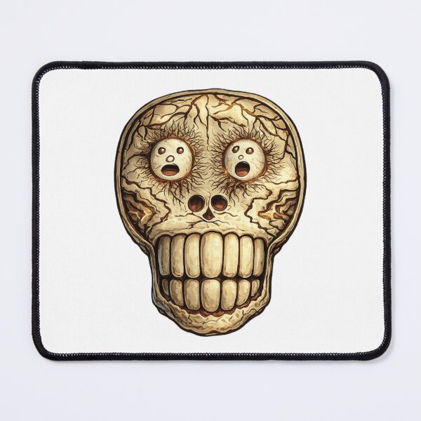 Item preview, Haunted Skull with Trapped Souls Macabre Art designed and sold by Creativewordes.