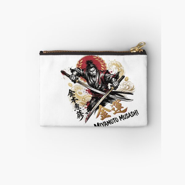 Item preview, Miyamoto Musashi Golden Fortune - Samurai Prosperity Sumi-e Art designed and sold by SAMURAI-KAMON.