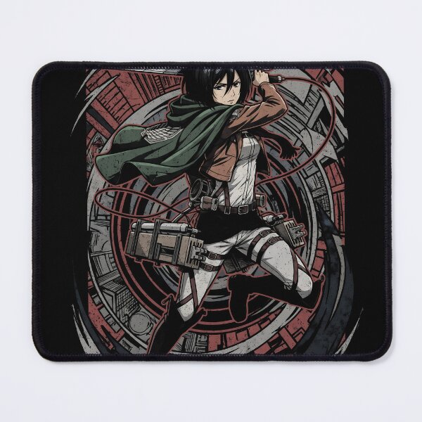 Item preview, Attack on Titan Mikasa Ackerman Action Anime Manga Shirt designed and sold by Senpaiwaves.