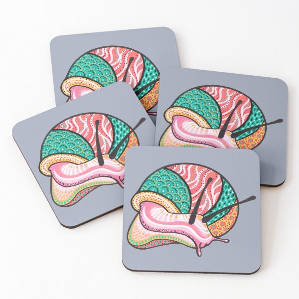 Item preview, Rainbow Snail 14 designed and sold by wonderikart.