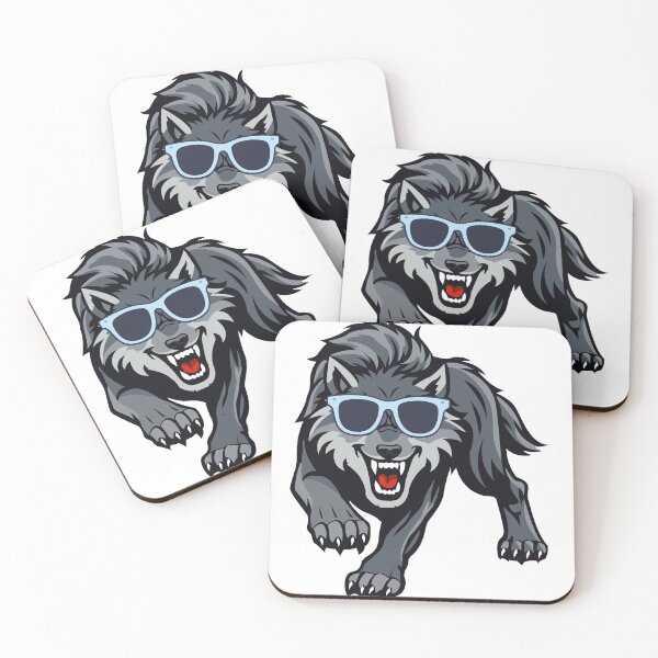 Item preview, Cool Wolf Sunglasses designed and sold by MCNovaStudio.