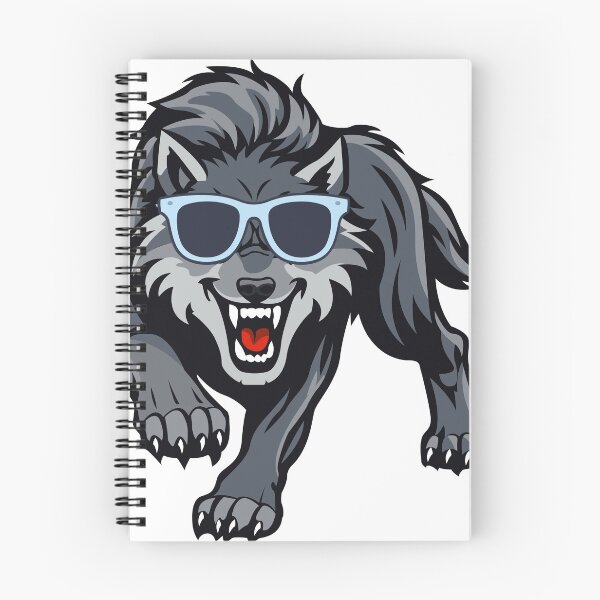 Item preview, Cool Wolf Sunglasses designed and sold by MCNovaStudio.