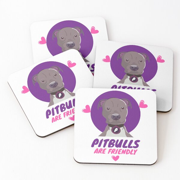 Item preview, Cute Pitbulls Are Friendly Dog Advocacy Quote designed and sold by DERA RAY.