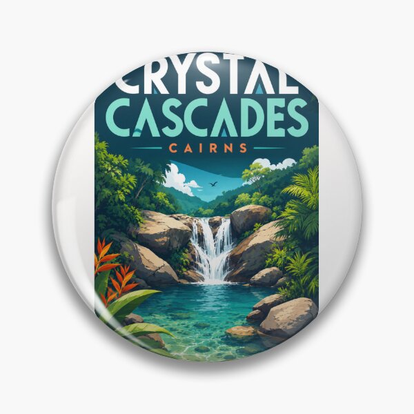 Item preview, Crystal Cascades Rainforest Waterfalls Cairns Queensland Australia designed and sold by Places On Earth.