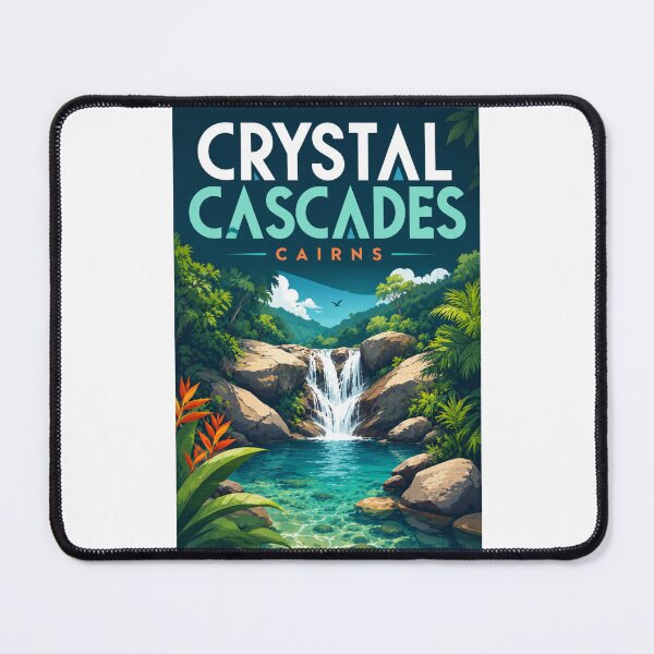 Item preview, Crystal Cascades Rainforest Waterfalls Cairns Queensland Australia designed and sold by Places On Earth.