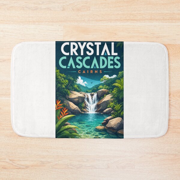 Item preview, Crystal Cascades Rainforest Waterfalls Cairns Queensland Australia designed and sold by Places On Earth.