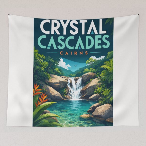 Item preview, Crystal Cascades Rainforest Waterfalls Cairns Queensland Australia designed and sold by Places On Earth.