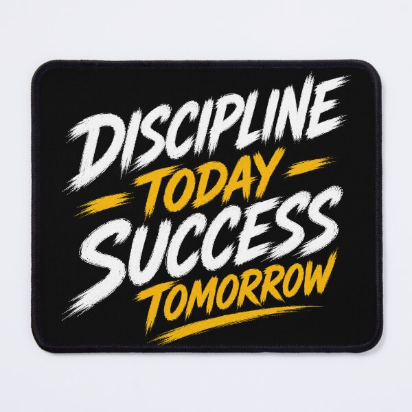 Item preview, Discipline Today Success Tomorrow Motivation Design designed and sold by the-dovlat.