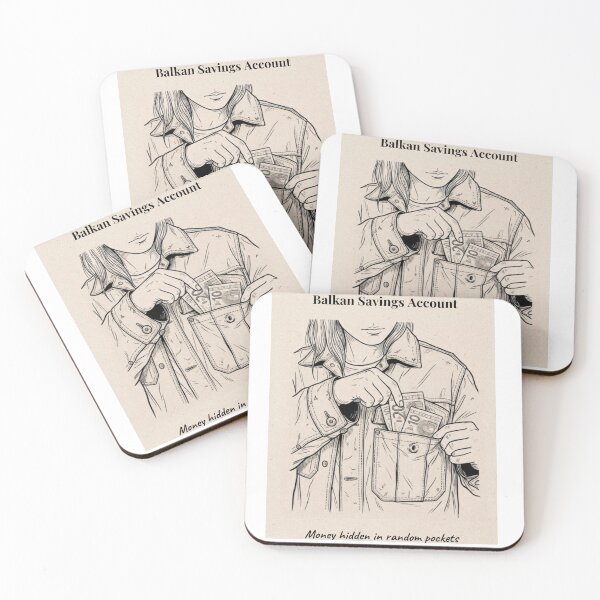 Item preview, Balkan Savings Account | Money Hidden in Random Pockets designed and sold by Mastalina99.