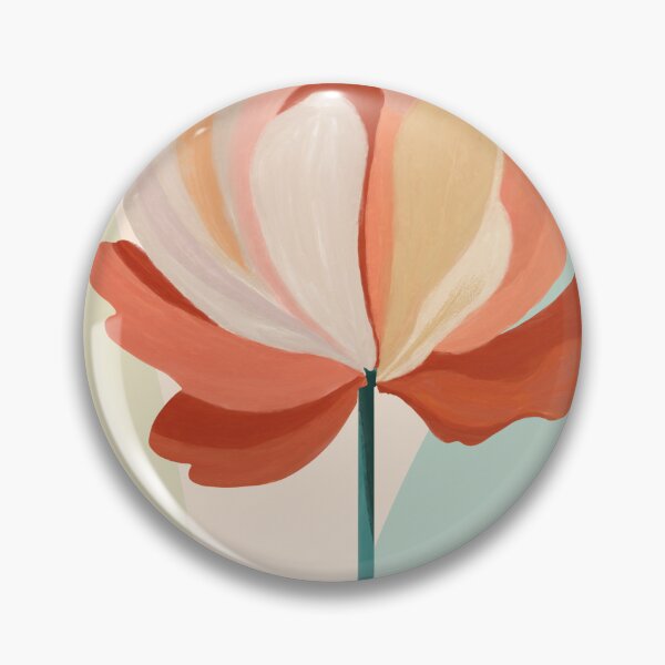 Item preview, Abstract Mid Century Modern Floral Art designed and sold by LafinaArt.