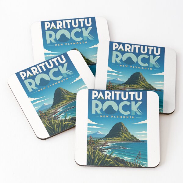 Item preview, Paritutu Rock Taranaki Coast New Plymouth New Zealand designed and sold by Places On Earth.