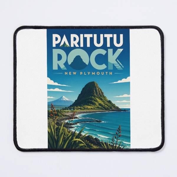 Item preview, Paritutu Rock Taranaki Coast New Plymouth New Zealand designed and sold by Places On Earth.