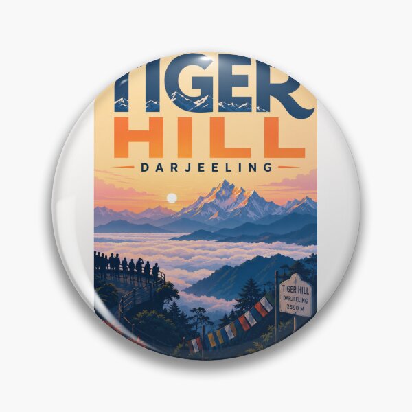 Item preview, Tiger Hill Sunrise Kanchenjunga Darjeeling West Bengal designed and sold by Places On Earth.