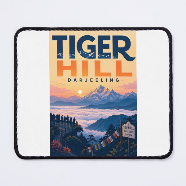 Item preview, Tiger Hill Sunrise Kanchenjunga Darjeeling West Bengal designed and sold by Places On Earth.