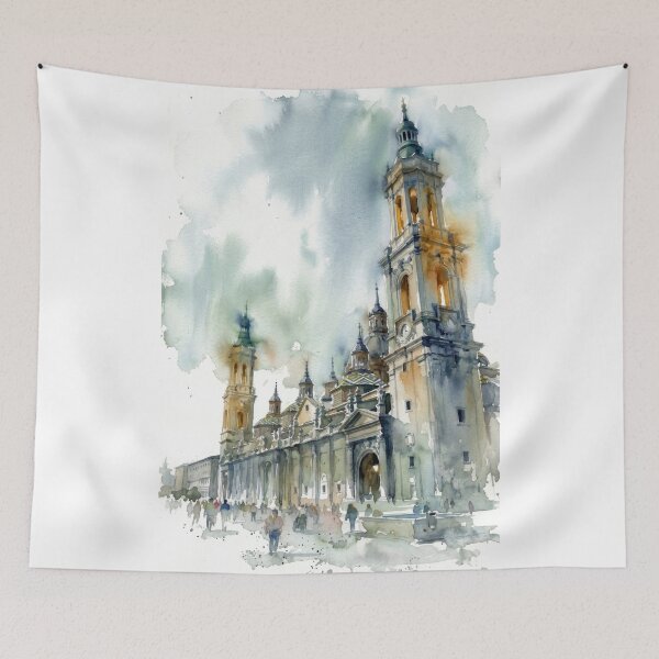 Item preview, Zaragoza Basilica Square designed and sold by caracatita75.