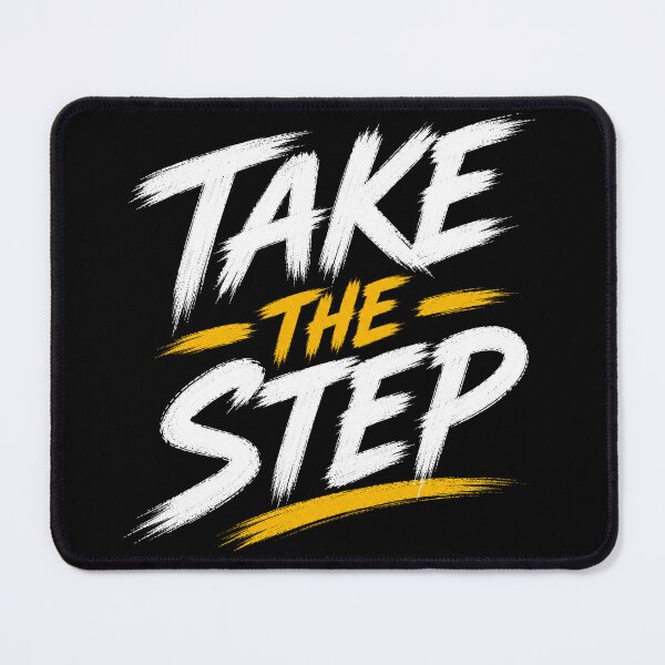 Item preview, Take The Step Motivational Typography Design designed and sold by the-dovlat.