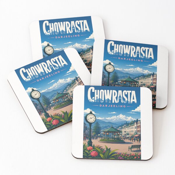 Item preview, Chowrasta Square Darjeeling Himalayan Town West Bengal designed and sold by Places On Earth.