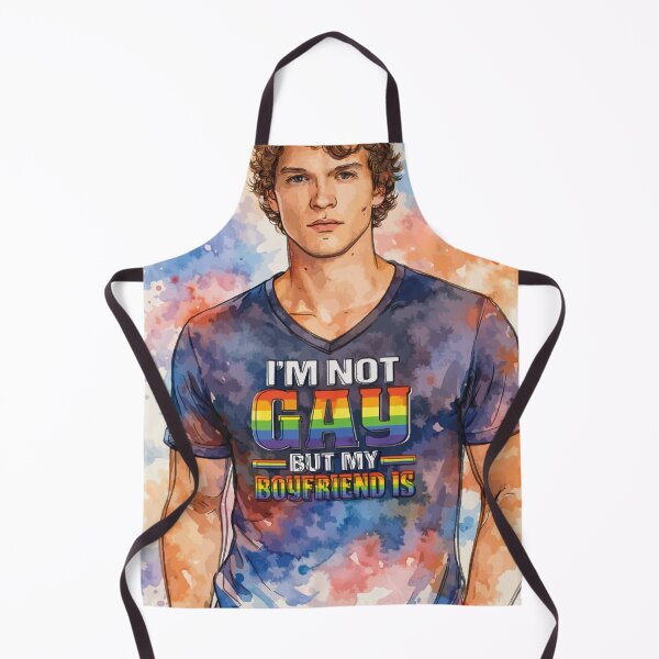 Item preview, I'm not gay but my boyfriend is designed and sold by SomethingUnique | AaliyahSparrow.