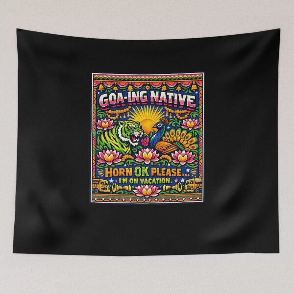 Item preview, Goa-ing Native Horn OK Please designed and sold by KungPowUnicorn.