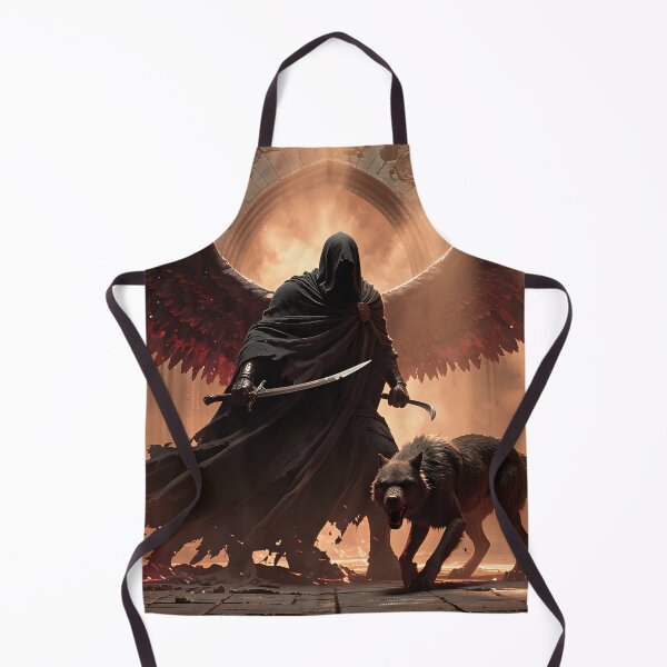 Item preview, The Harvest Master of Souls and his faithful wolf designed and sold by VoidVeilStudio.