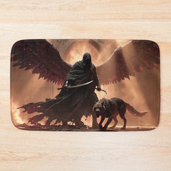 Item preview, The Harvest Master of Souls and his faithful wolf designed and sold by VoidVeilStudio.