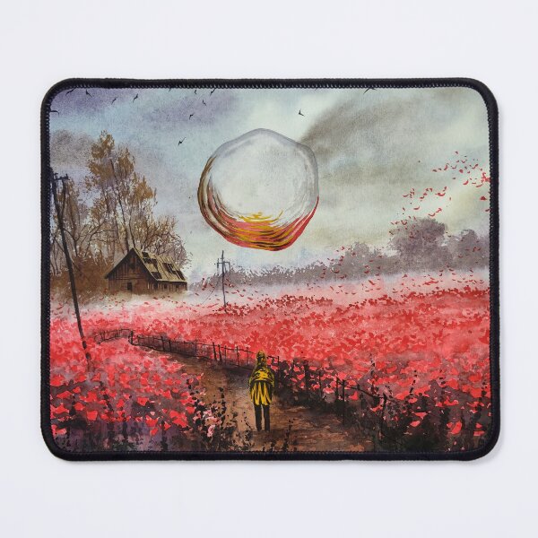 Item preview, Stalker Anomaly in the poppy field designed and sold by GorbachenkoArt.