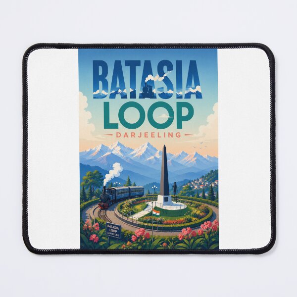 Item preview, Batasia Loop Darjeeling Himalayan Railway West Bengal India designed and sold by Places On Earth.