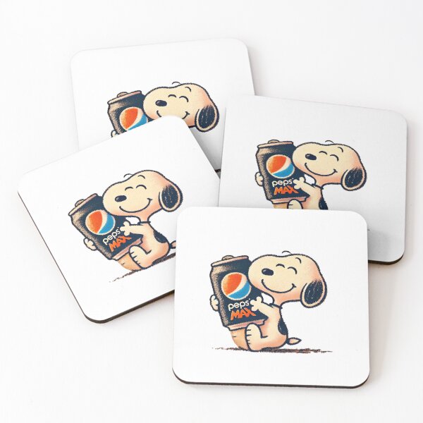 Item preview, Snoopy Loving Pepsi Max Cartoon Fan Art designed and sold by Moonpaw-Whimsy.
