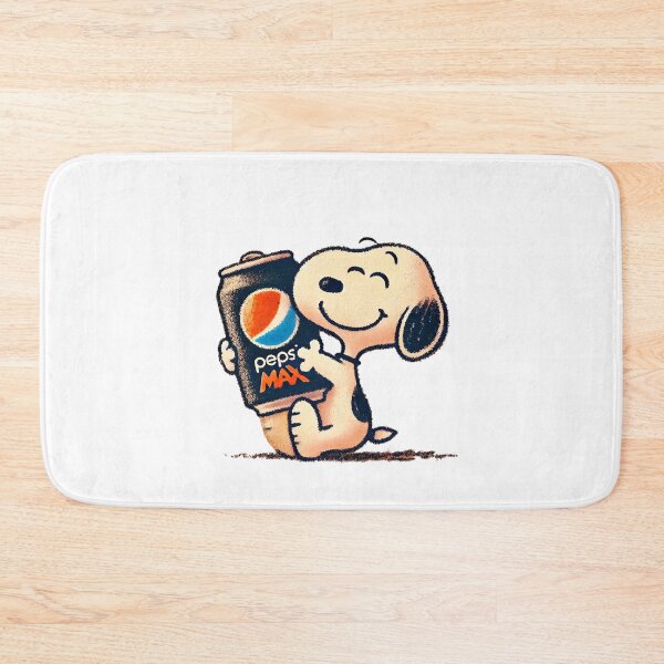 Item preview, Snoopy Loving Pepsi Max Cartoon Fan Art designed and sold by Moonpaw-Whimsy.