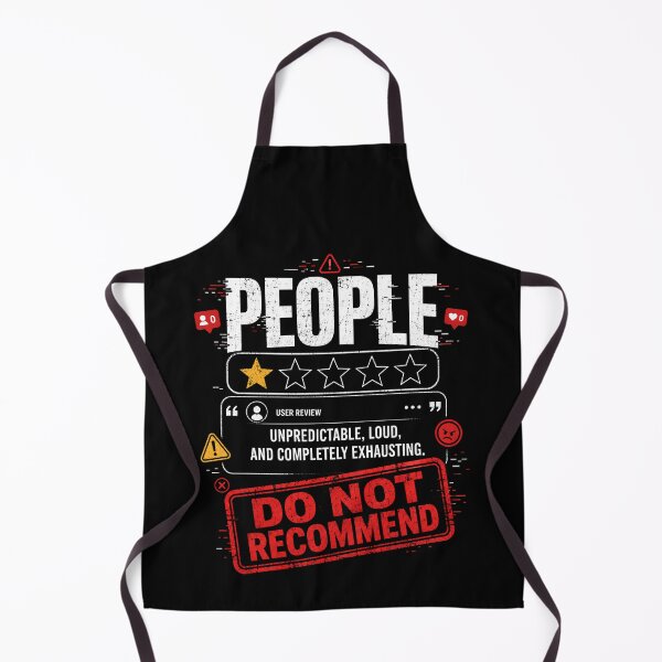 Item preview, People, One Star, Total Nightmare, Would Not Recommend designed and sold by THREE LITTLE BEANS.