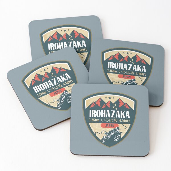 Item preview, Irohazaka Road Nikko Japan Biker Badge designed and sold by CynthiaGraphics.