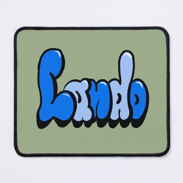Item preview, Lando name in Blue graffiti calligrapher The top 10 best Personalized Custom Name designed and sold by Artonmytee.