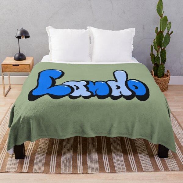 Item preview, Lando name in Blue graffiti calligrapher The top 10 best Personalized Custom Name designed and sold by Artonmytee.