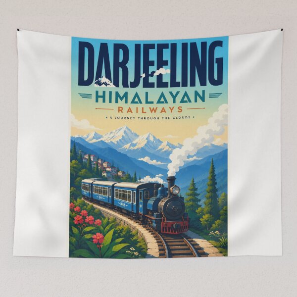 Item preview, Darjeeling Himalayan Railway Kanchenjunga Mountain Route India designed and sold by Places On Earth.
