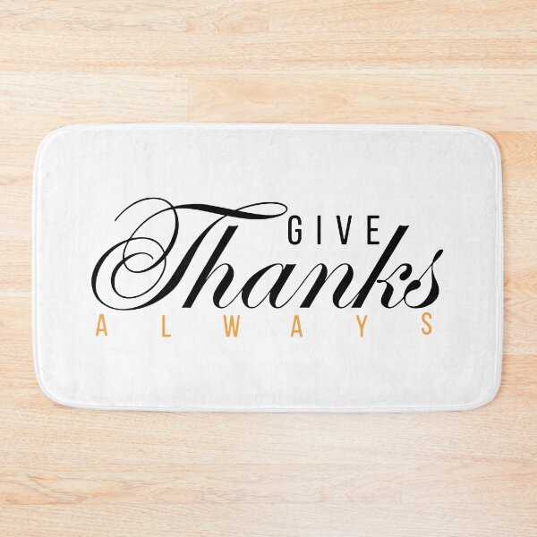Item preview, Give Thanks Always – Christian Gratitude and Faith Quote designed and sold by Verse & Vibes.
