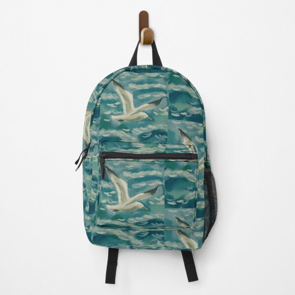 Item preview, Seagull Over the Waves designed and sold by LafinaArt.