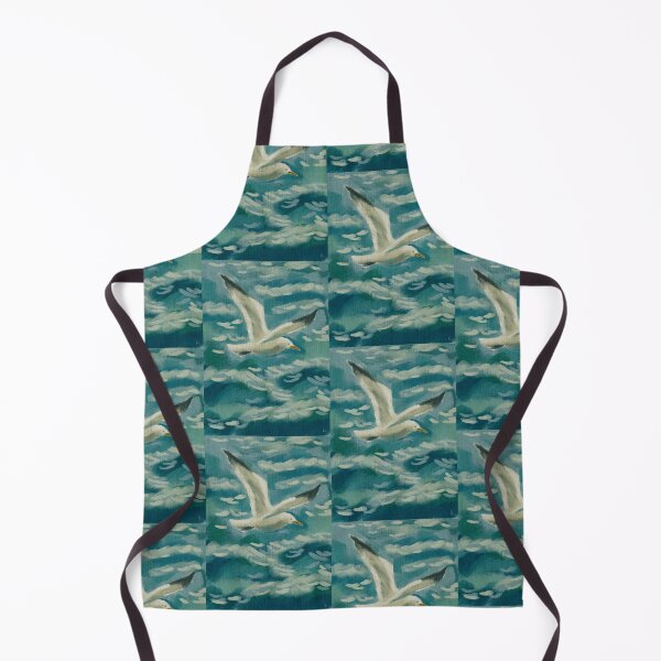 Item preview, Seagull Over the Waves designed and sold by LafinaArt.