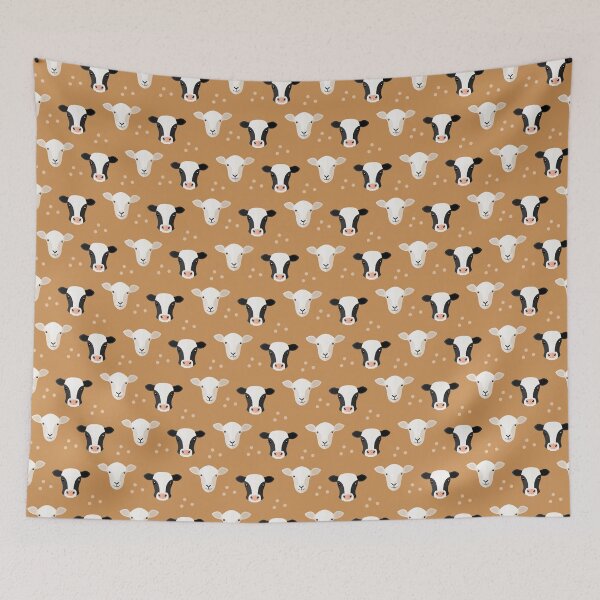 Item preview, Farm animals on brown designed and sold by reneesillus.